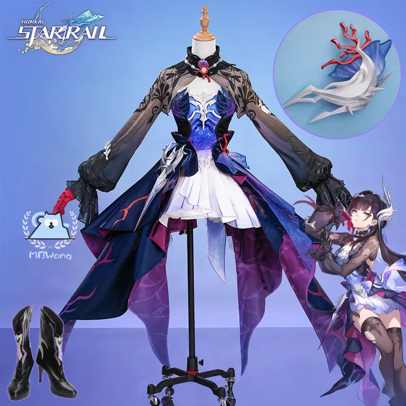 Men Shoes China - Honkai Star Rail Hysilens Cosplay Kostuum