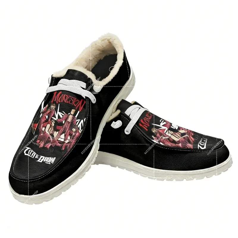 Men Shoes Oxford - Rockband Maneskin Casual schoenen Platte schoen