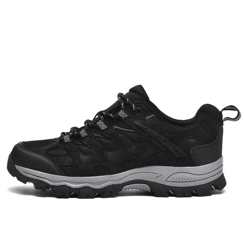 Men Shoes Expensive - Stof Antislipzool Herenlaarzen zonder hakken Geweven