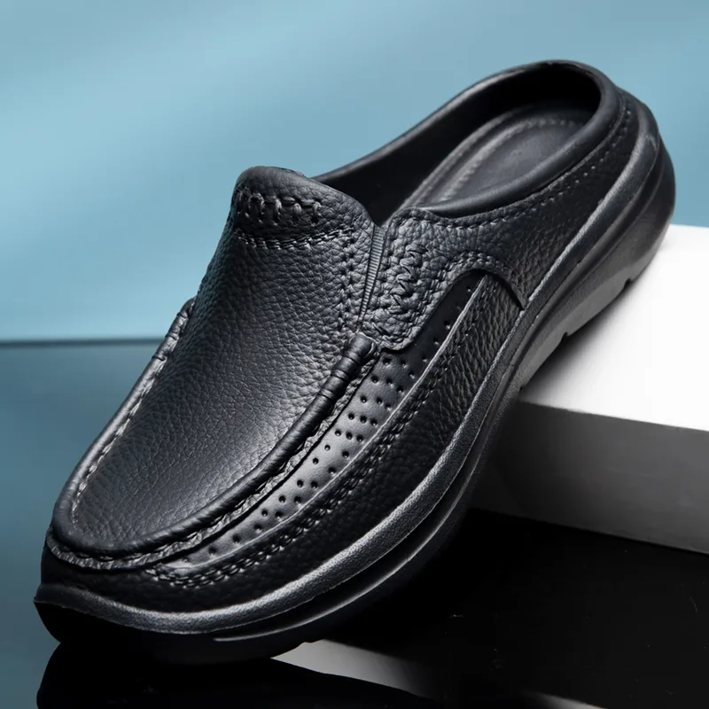 Men Shoes Black - Zomerslippers, tuin klompen, waterdicht en antislip,