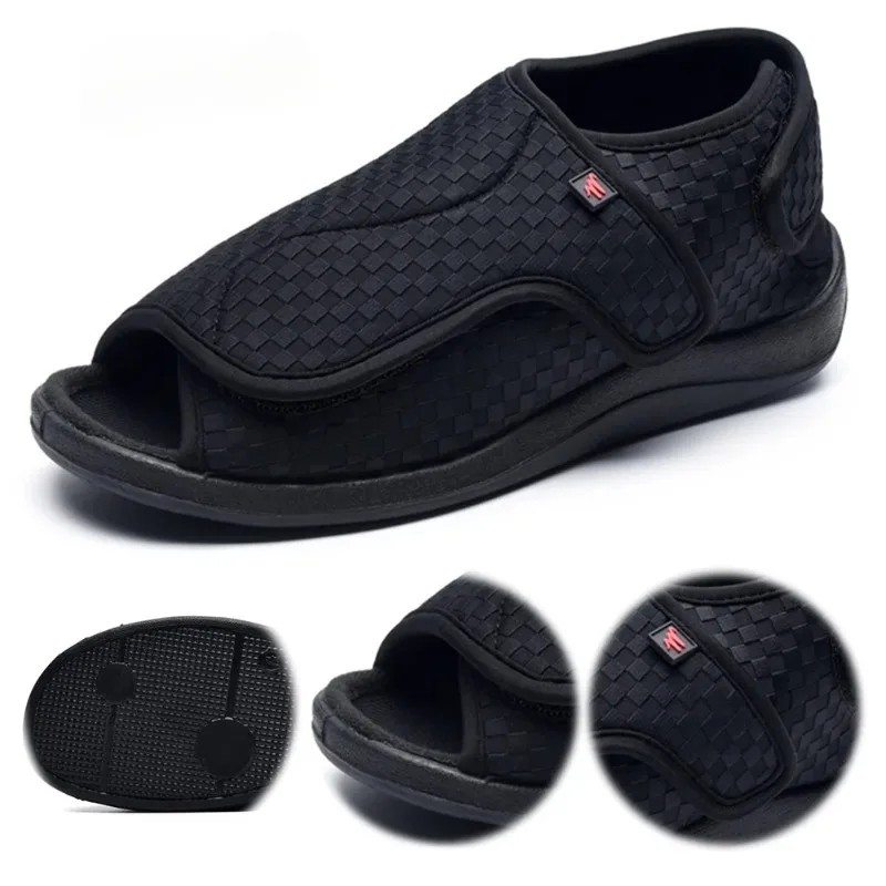 Men'S Shoes For Wide Feet - Dames Heren Diabetische pantoffels Extra brede