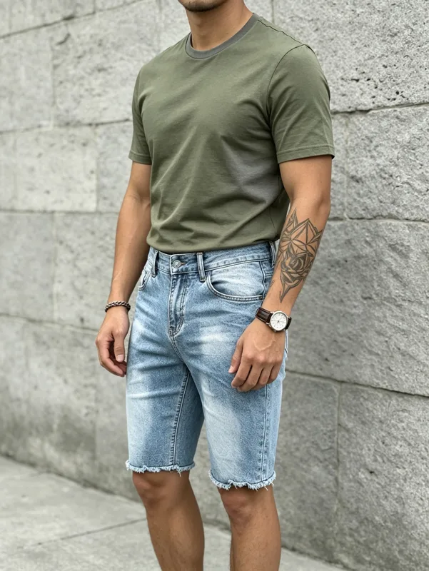 Men'S Shoes With Jeans - Hoge elastische skinny jeans voor heren,