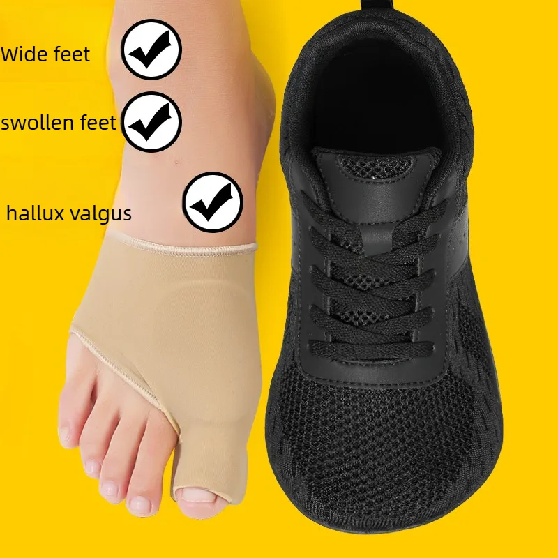 Men'S Shoes For Wide Feet - Unisex Sneakers met brede teenbox, ademend