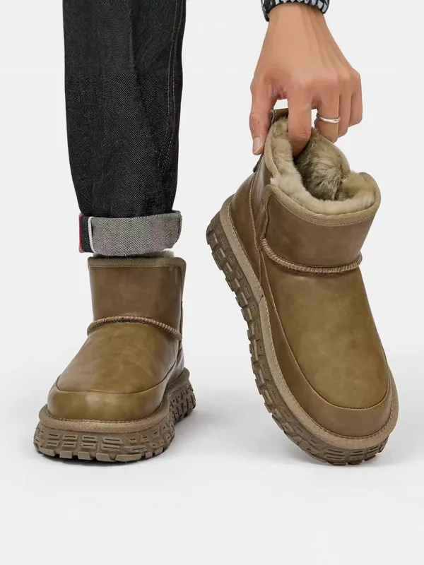Men Shoes China - Noordoostelijke China winter dikke fleece gevoerde
