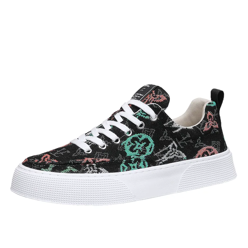 Men'S Shoes For Wide Feet - Heren plus size canvas sneakers met