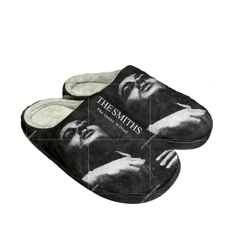 Men Shoes Black - The Smiths Rock Band Home Katoenen