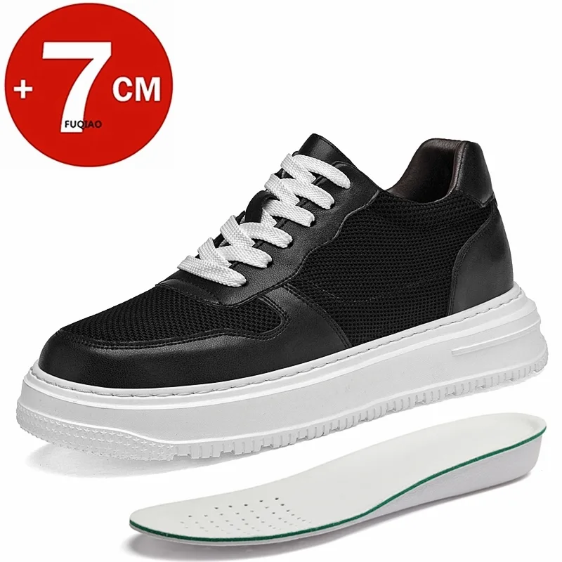 Men'S Shoes Height Increase - Lift Sneakers Heren Liftschoenen Verborgen hakken