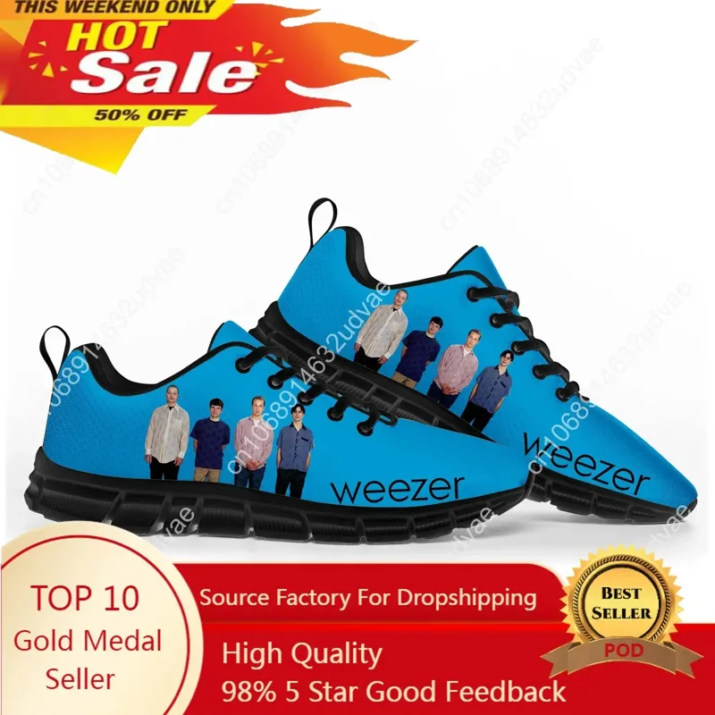 Men Shoes Black - Weezer sportschoenen heren dames sneakers pop