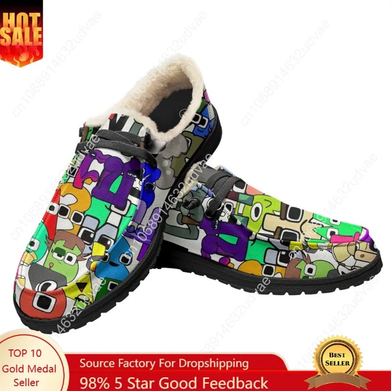 Men Shoes Oxford - Alfabet Lore Casual Schoenen Pluche Platte