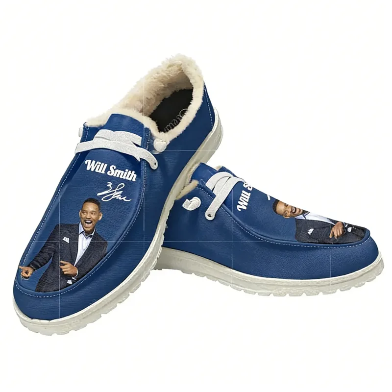 Men Shoes Oxford - Will Smith pluche vrijetijdsschoenen platte schoen
