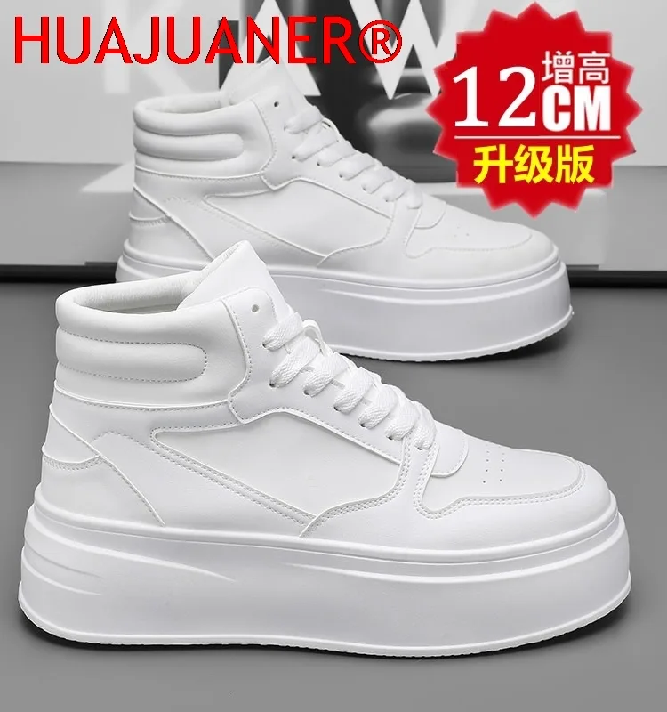 Men'S Shoes Height Increase - Hoge heren schoenen met binnenverhoging, leren