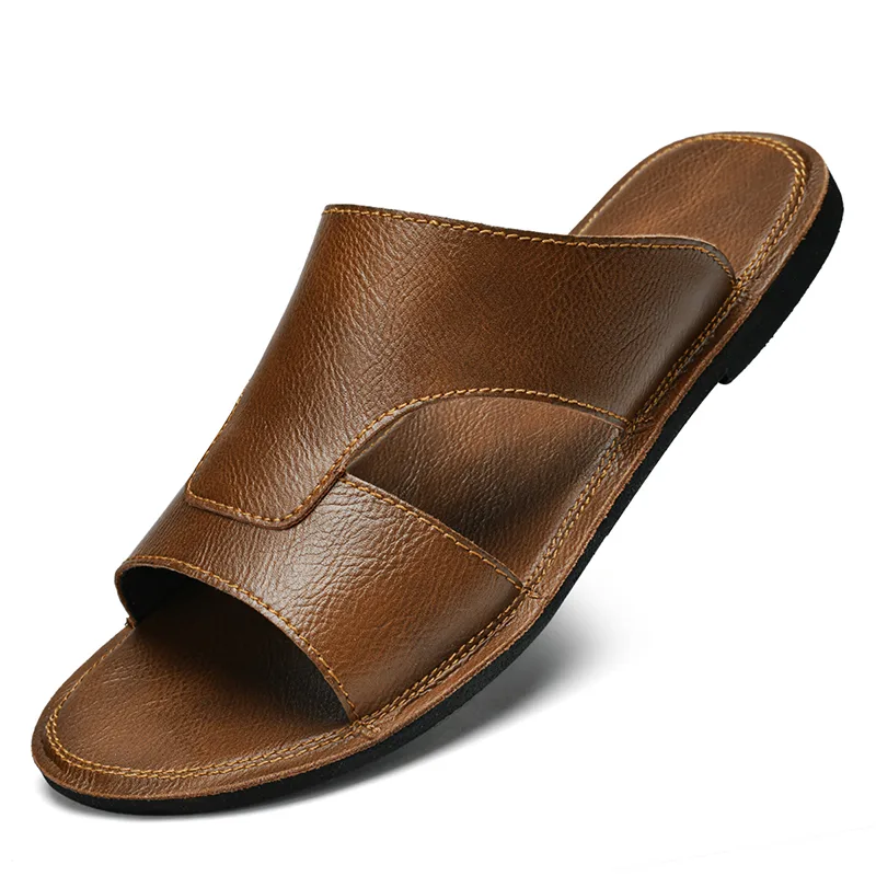 Men Shoes Black - Heren zwartbruine PU-buitenschoenen met platte hak