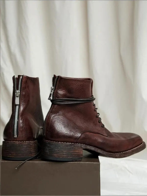 Retro mode herenlaarzen met ri - Men'S Shoes Height Increase recensie en prijs