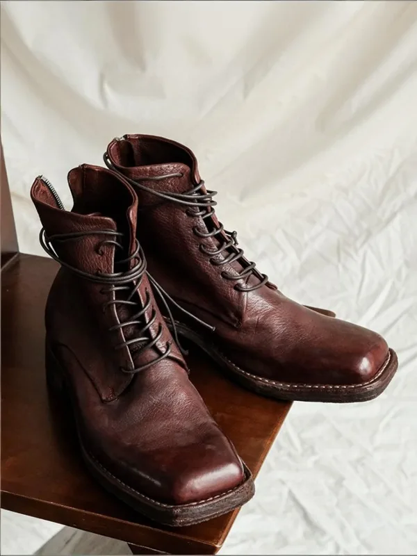 Retro mode herenlaarzen met ri - Men'S Shoes Height Increase recensie en prijs