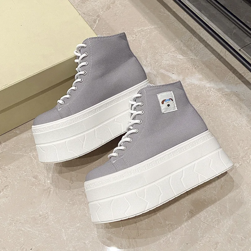 Dames canvas dikke bodem verho - Canvas Sneaker High recensie en prijs