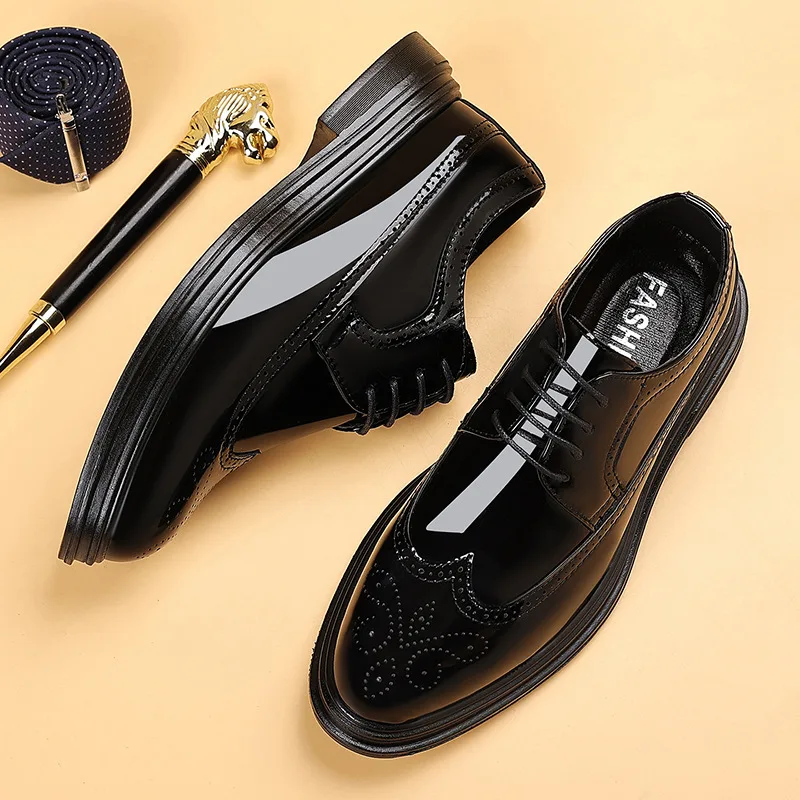 Heren Patentleren Brogue Heren - Men Shoes Oxford recensie en prijs