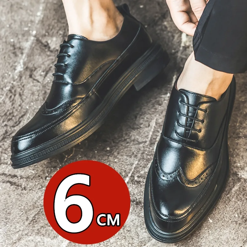 Leren schoenen voor heren, hoo - Men Shoes Oxford recensie en prijs