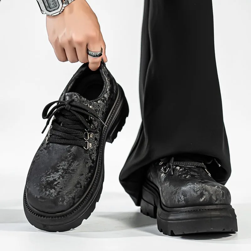 Winterse heren retro Britse st - Men'S Shoes To Increase Height recensie en prijs