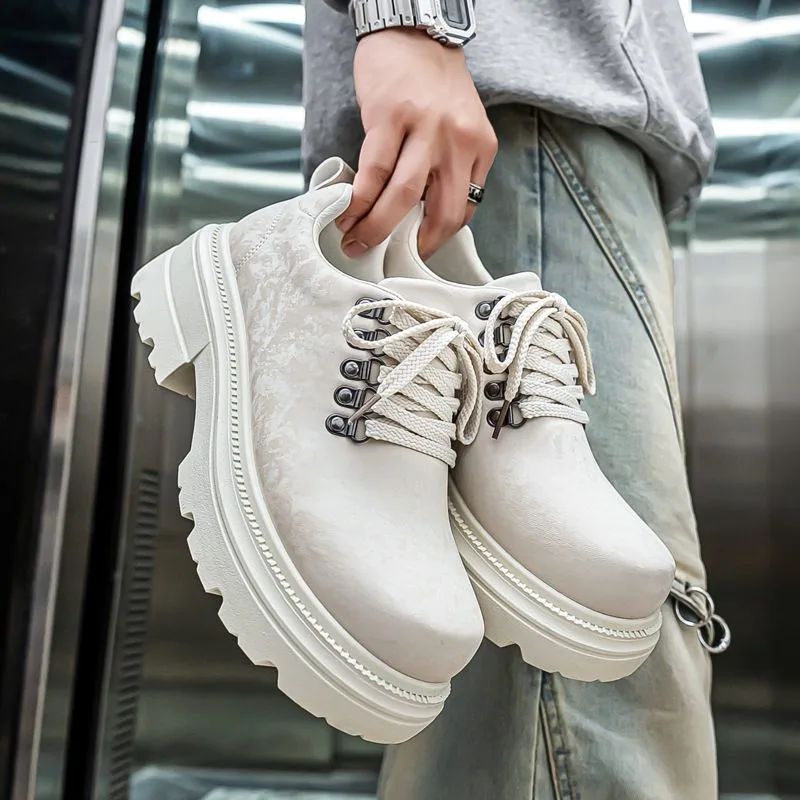 Winterse heren retro Britse st - Men'S Shoes To Increase Height recensie en prijs