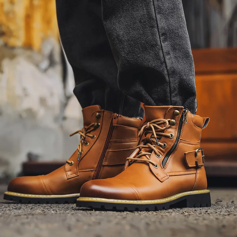 Mode Heren Leren Laarzen Metal - Men Shoes Oxford recensie en prijs