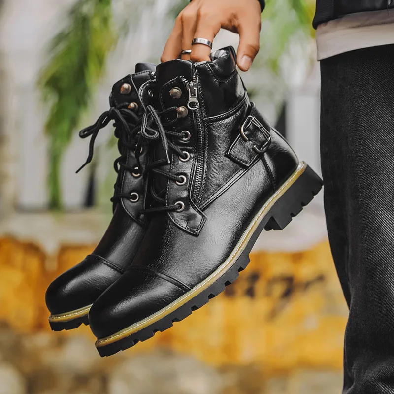 Mode Heren Leren Laarzen Metal - Men Shoes Oxford recensie en prijs