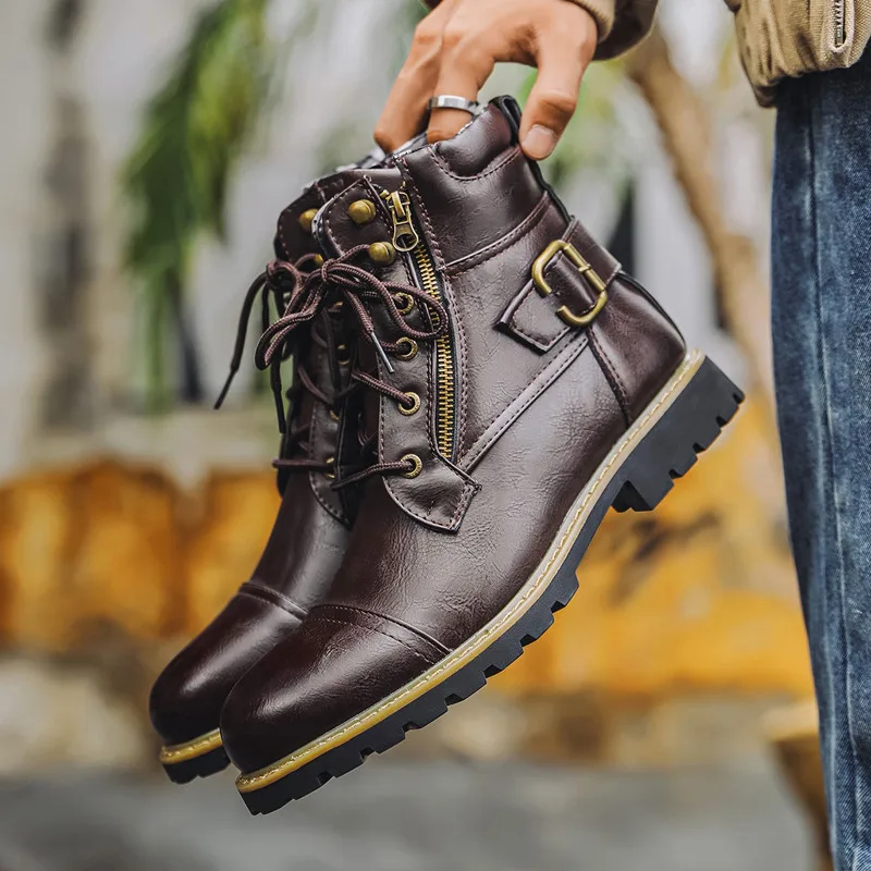 Mode Heren Leren Laarzen Metal - Men Shoes Oxford recensie en prijs