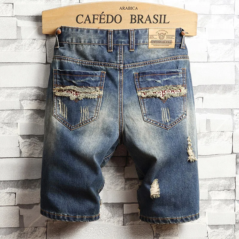Gescheurde hiphop-denimshorts  - Men'S Shoes With Jeans recensie en prijs