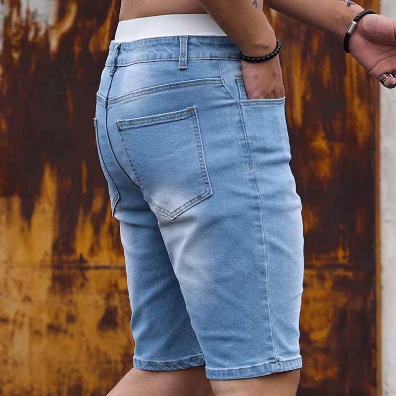 2026 Heren stretch-denimshorts - Men'S Shoes With Jeans recensie en prijs