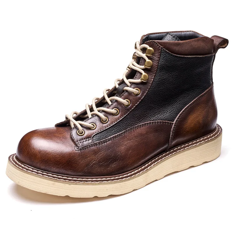 Handgemaakte heren enkel Oxfor - Men Shoes Oxford recensie en prijs