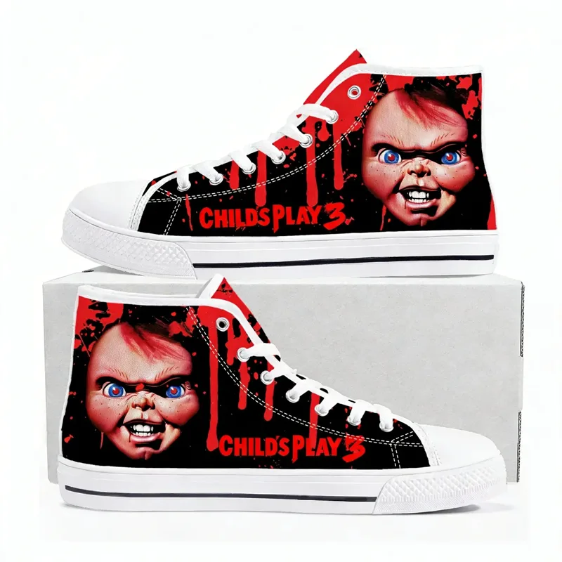 Horrorfilm Childs Play Chucky  - Canvas Sneaker High recensie en prijs