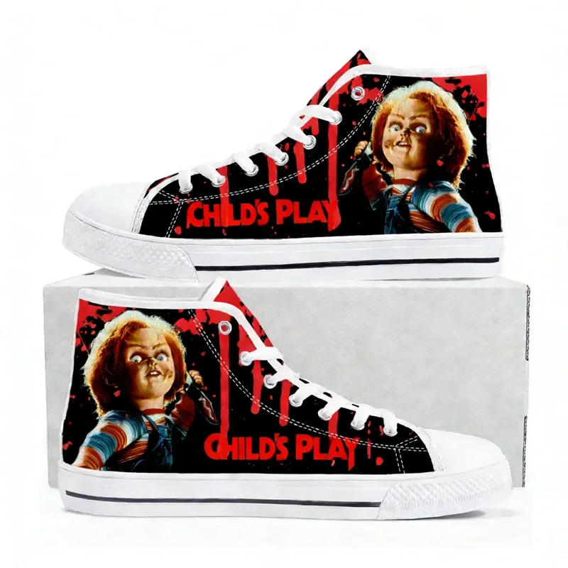 Horrorfilm Childs Play Chucky  - Canvas Sneaker High recensie en prijs