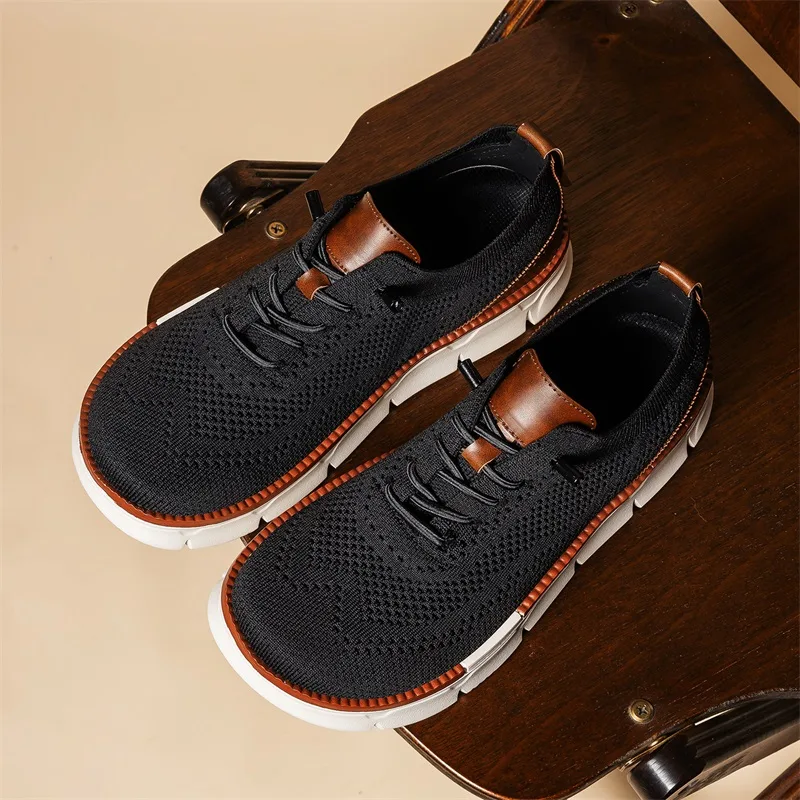 Heren brede teen gebreide nett - Men'S Shoes For Wide Feet recensie en prijs