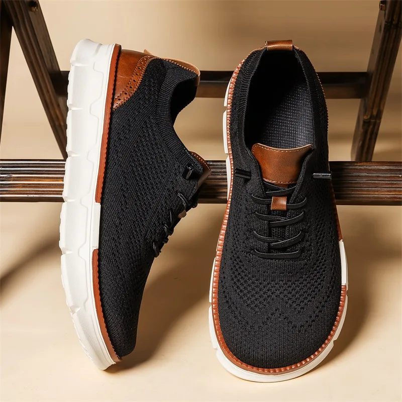 Heren brede teen gebreide nett - Men'S Shoes For Wide Feet recensie en prijs