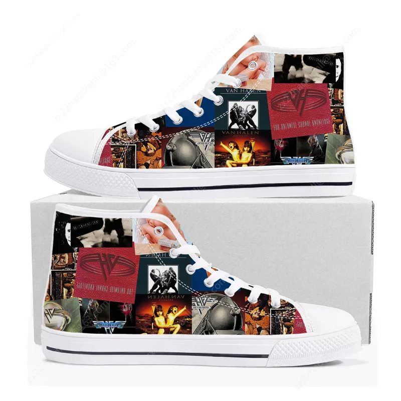 Van Evh 5150 strepen Halen hog - Canvas Sneaker High recensie en prijs