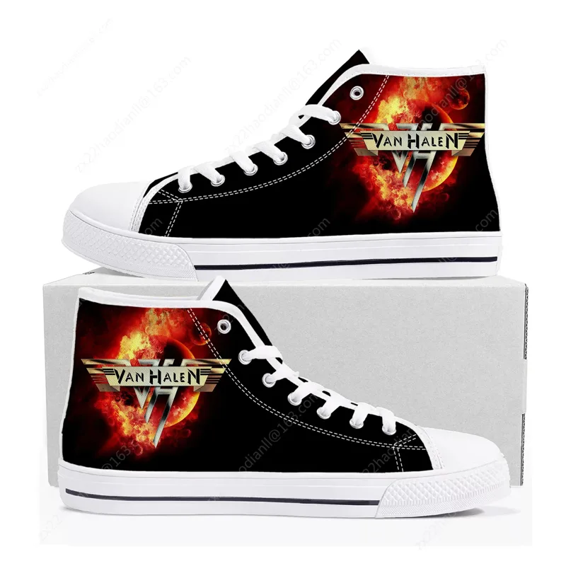 Van Evh 5150 strepen Halen hog - Canvas Sneaker High recensie en prijs