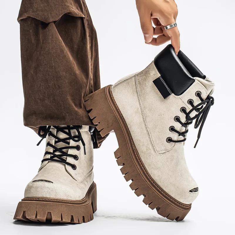 Klassieke hoge laarzen Outdoor - Men Shoes Boots recensie en prijs