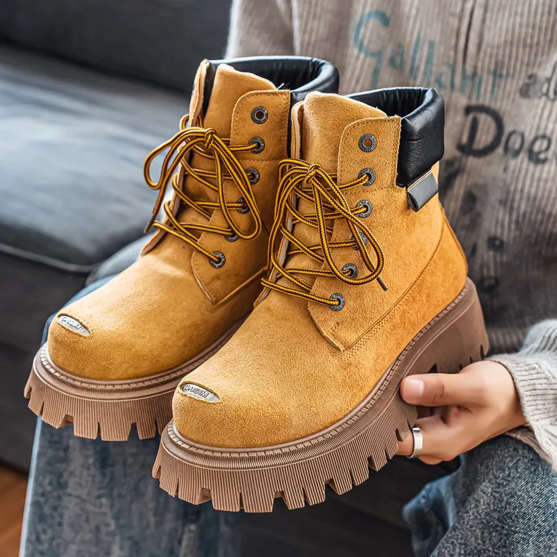 Klassieke hoge laarzen Outdoor - Men Shoes Boots recensie en prijs