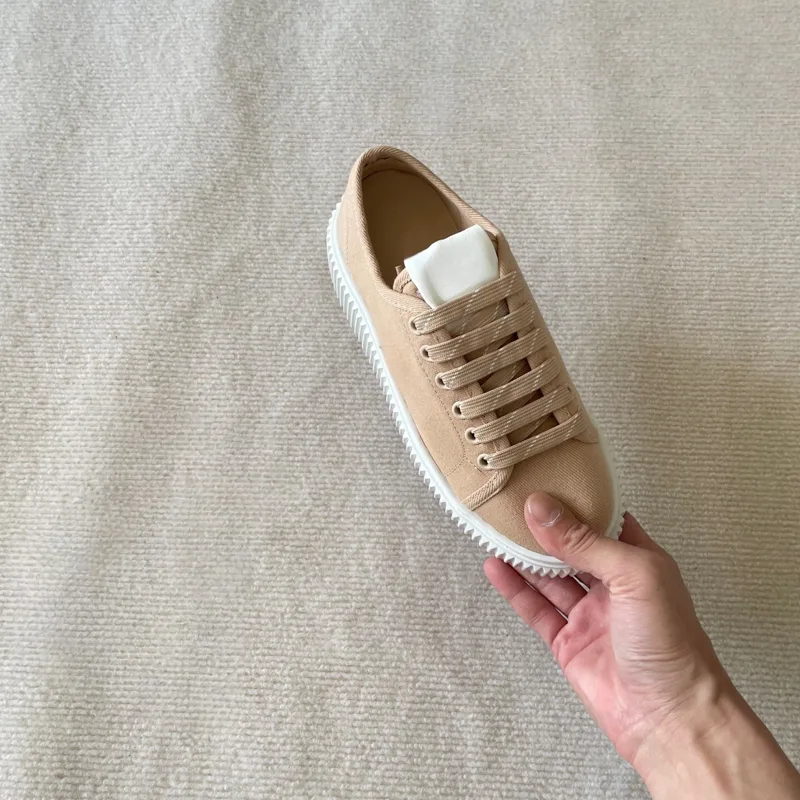 Merkkorting Witte sneakers voo - Canvas Sneaker High recensie en prijs