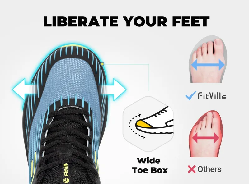 FitVille Trailrunningschoenen  - Men'S Shoes For Wide Feet recensie en prijs