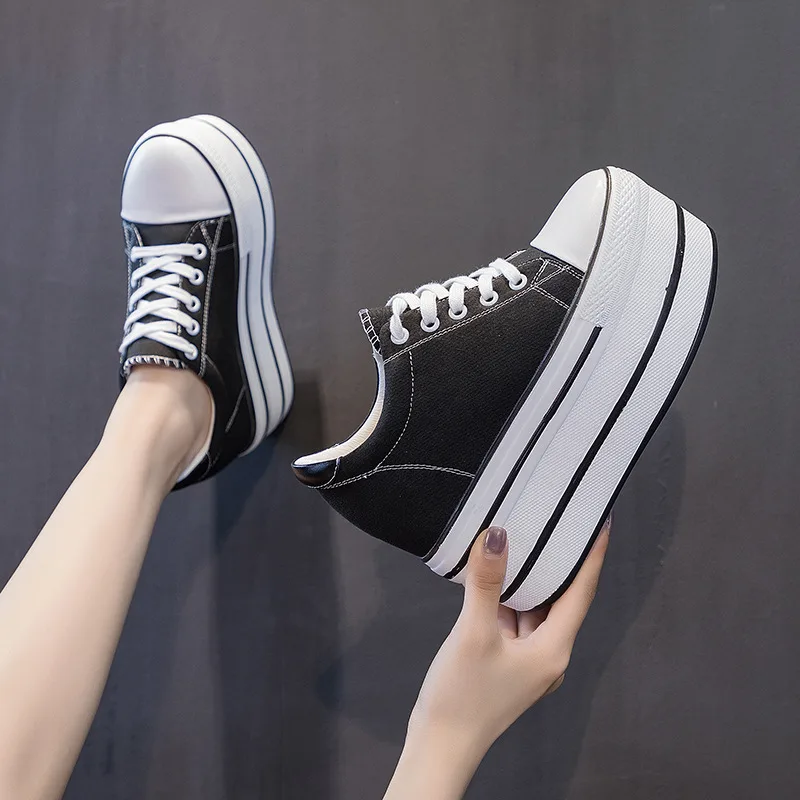 NIEUWE Mode Canvas Schoenen Ad - Canvas Sneaker High recensie en prijs