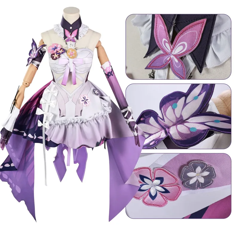 Castorice Cosplay Kostuum HSR  - Men Shoes China recensie en prijs
