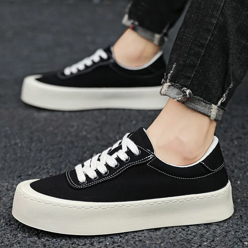 Kaki platte sneakers Canvas ho - Men Shoes Offer recensie en prijs