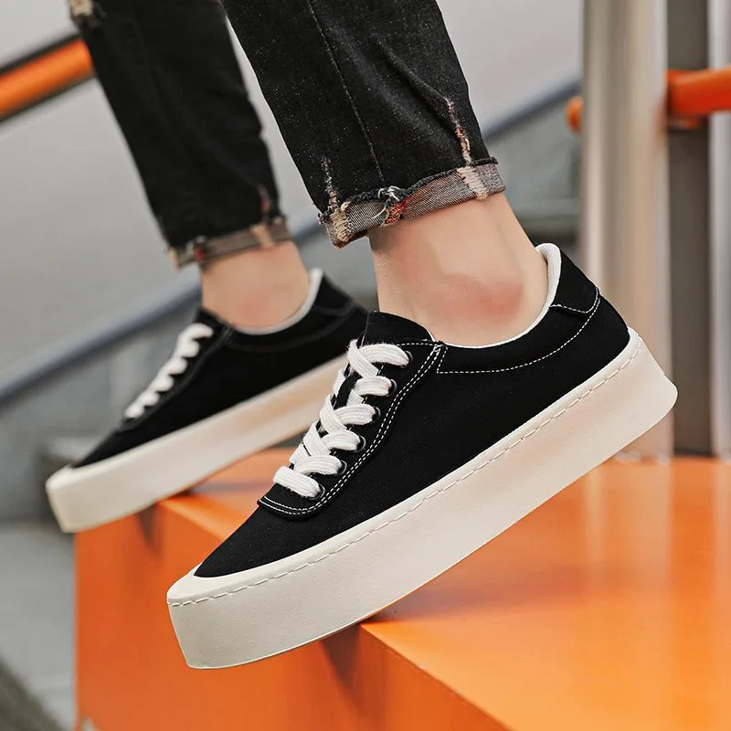 Kaki platte sneakers Canvas ho - Men Shoes Offer recensie en prijs