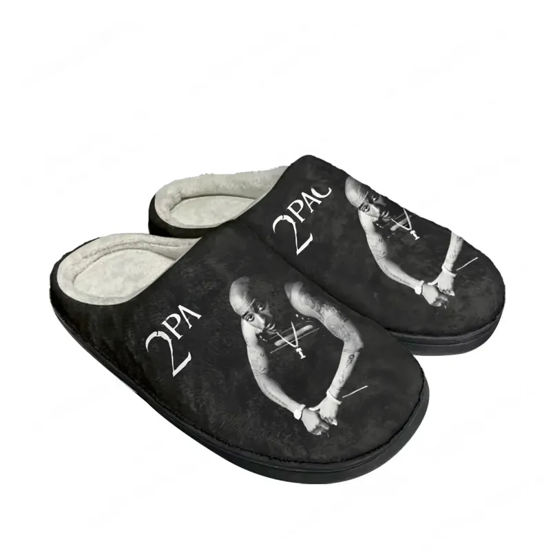 2Pac Hip Hop Rapper Tupac Pop  - Men Shoes Black recensie en prijs