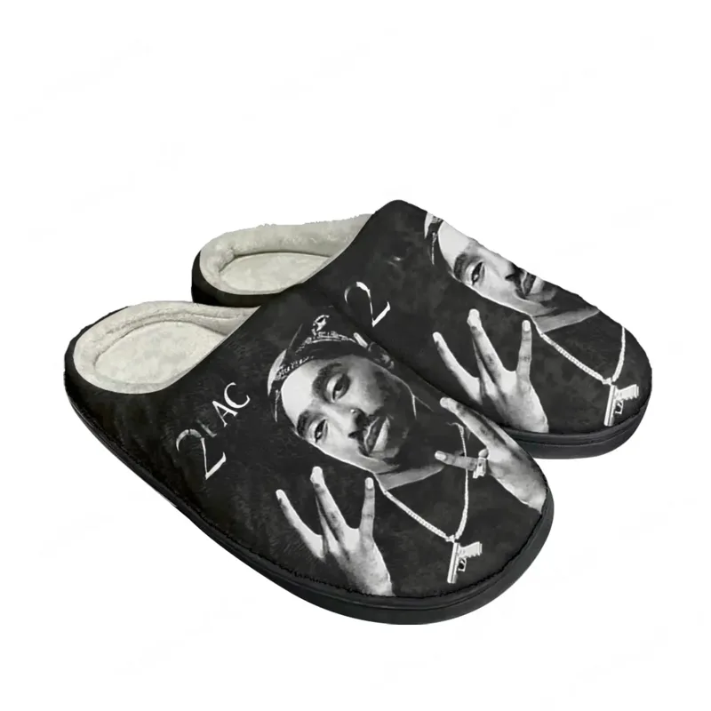 2Pac Hip Hop Rapper Tupac Pop  - Men Shoes Black recensie en prijs