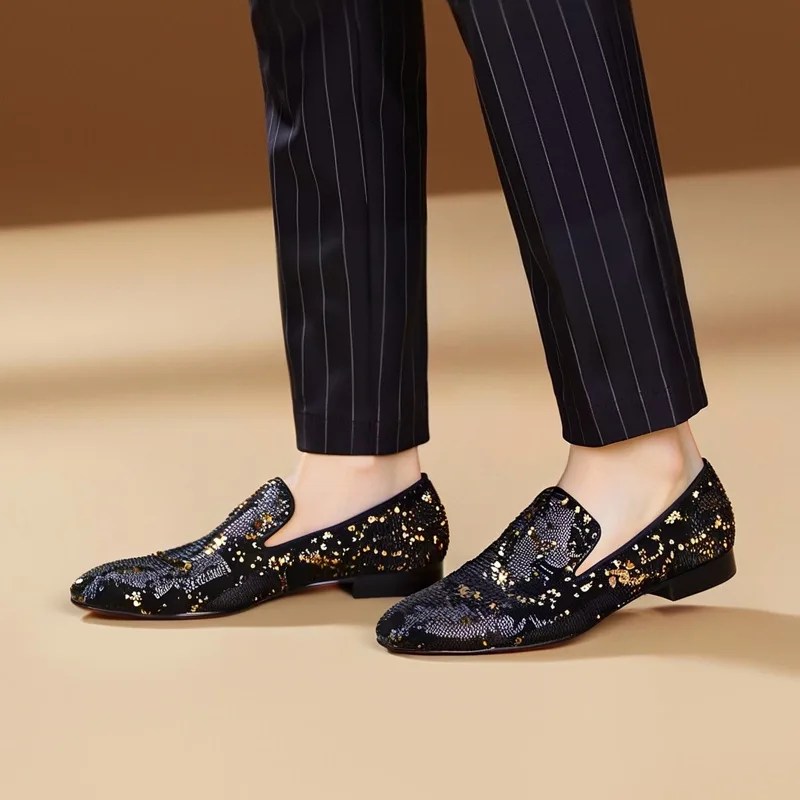 Piergitar Luxe Zwart & Goud Pa - Men Shoes Red Bottom recensie en prijs