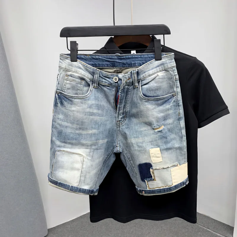 Rechte mannelijke denim shorts - Men'S Shoes With Jeans recensie en prijs