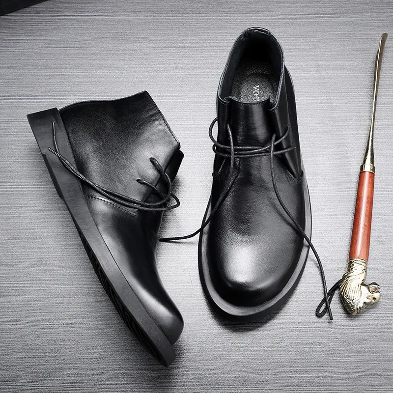 Vintage lederen heren enkel ko - Men Shoes Oxford recensie en prijs