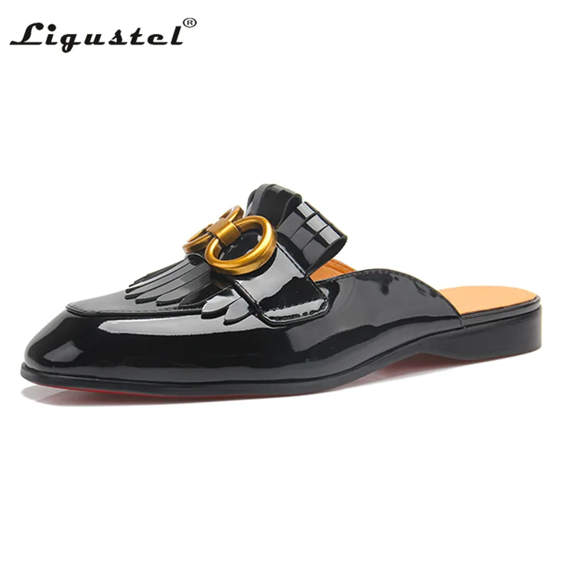 Heren loafers met metallic tex - Men Shoes Red Bottom recensie en prijs