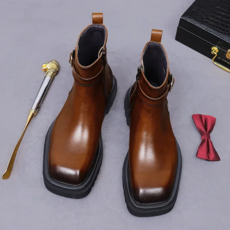 Retro heren enkel Oxford laarz - Men Shoes Oxford recensie en prijs